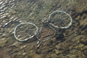 Cycling on water