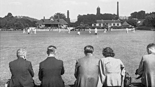 Photograph: Bradford Museums | Cricket Match at Salts Mill, Saltaire