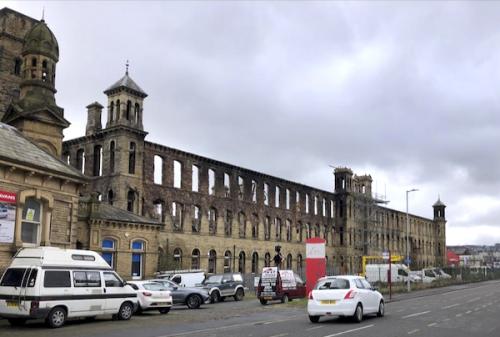 Photograph: T&A | Dalton Mill After Fire