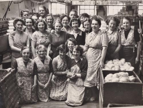 Photograph: Eileen Mellor | Workforce at Salt's Mill