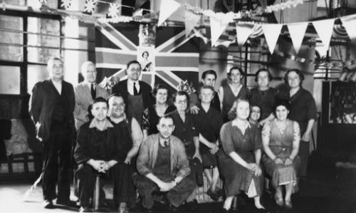Photograph: Eileen Mellor | Queen's Coronation in 1953 at Walk Mill