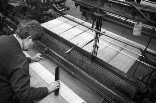 Photograph: Tim Smith | Pattern Weaver at Drummonds Mill