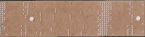 Photograph: Richard Smith | Punch Card from E&S Smith