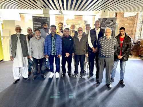 Photograph: Alan Dix | Members of the Sangat Centre at Bradford Industrial Museum