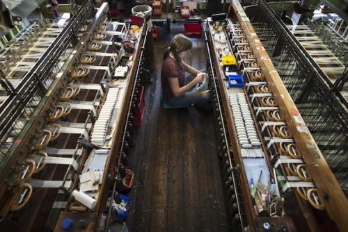 Photograph: Tim Smith | Wyedean Weaving Machinery in Haworth